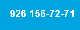 926 156-72-71